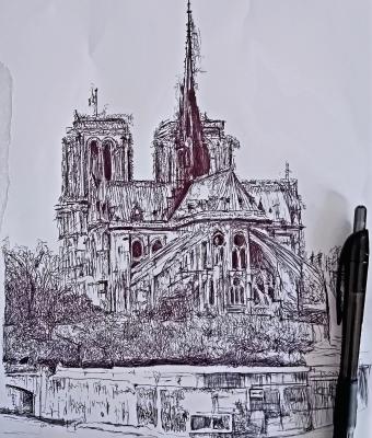 notre-dame-sketch-1