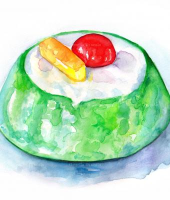 acquerello-cassata-siciliana