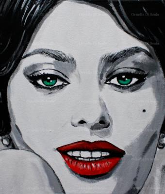 ritratto-pop-art-sophia-loren