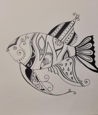 mandala-fish