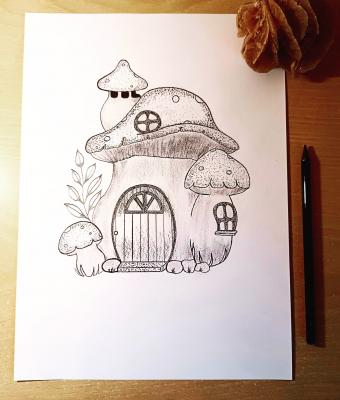 mushroom-house