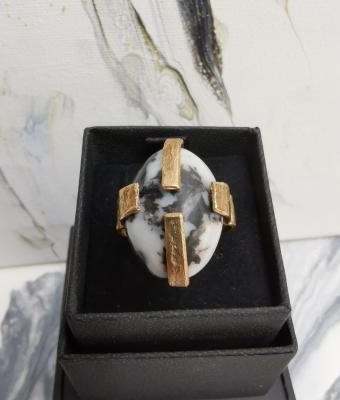anello-in-bronzo-con-bowenite