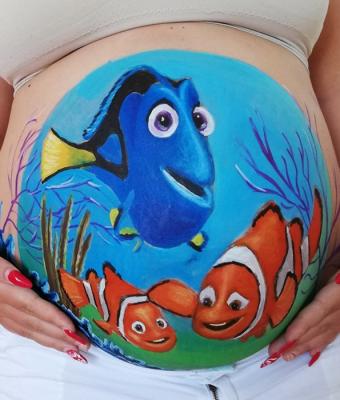 bellypainting