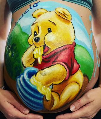 bellypainting