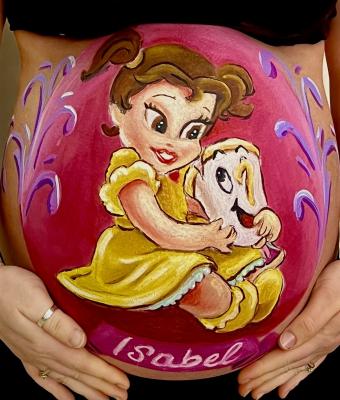 bellypainting