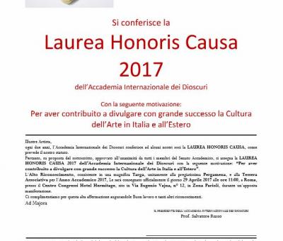 laurea-honorisposta-causa