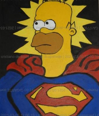 homer-superman