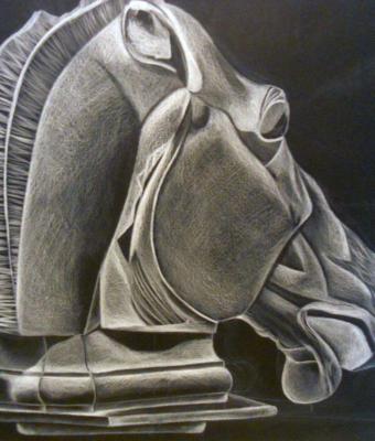 cavallo-in-gesso