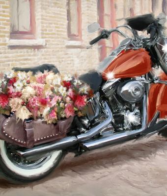 natura-morta-con-fiori-su-moto