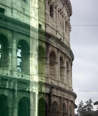 luce-verde-sul-colosseo