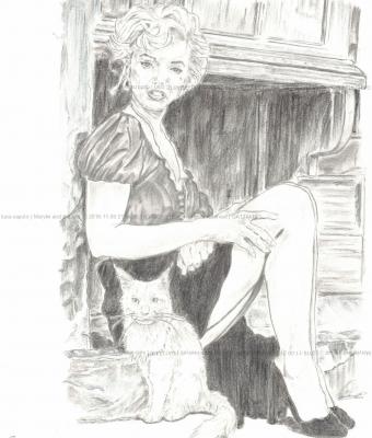 marylin-and-the-cat