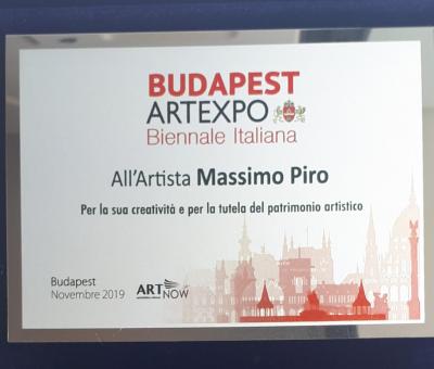 biennale-internazionale-budapest-artexpo-massimo-piro-maxart-piro-opera-premiata