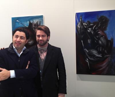 patrick-ray-pugliese-ospite-all-inaugurazione-di-arte-genova-2013