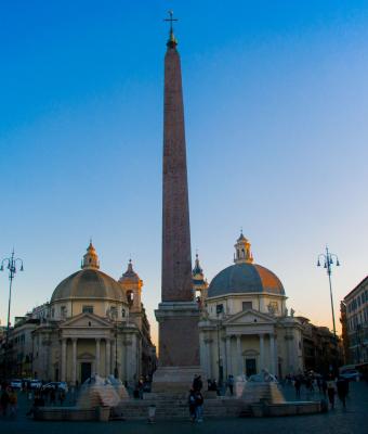 tramonto-in-piazza-del-popolo