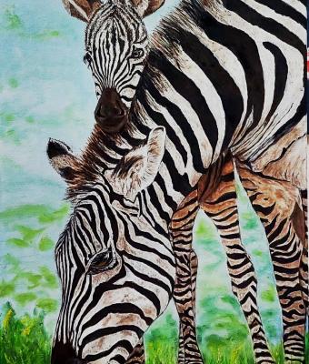 zebra-mamma-e-figlia