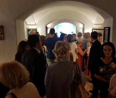 cortina-spoleto-arte-brinda-alla-mostra-con-amanda-lear-e-salvador-dal